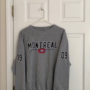 Men’s vintage Montreal Canadiens crewneck